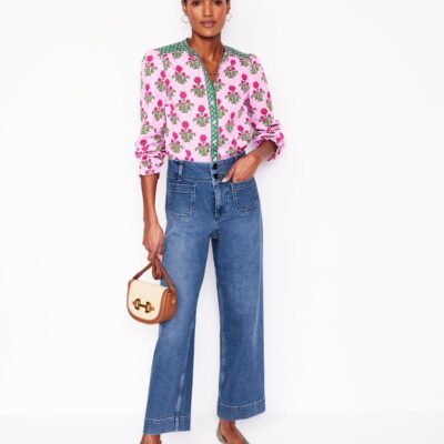 Boden Primrose Patch Pocket Jeans