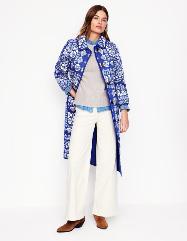 Boden Soft Quilted Coat