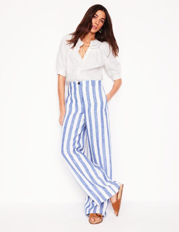 Boden Westbourne Linen Trousers