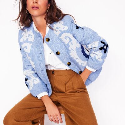 Boden Chelsea Embroidered Jacket