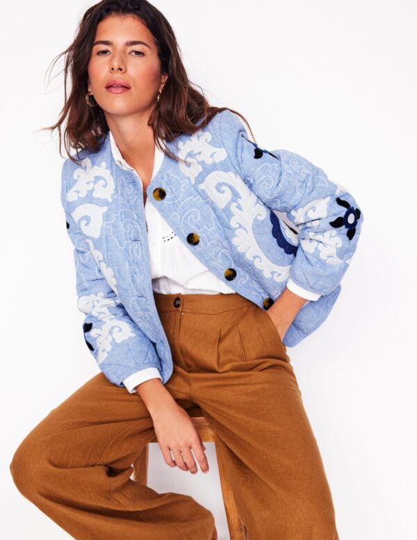 Boden Chelsea Embroidered Jacket
