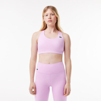 Lacoste Sport Stretch Medium Support Bralette