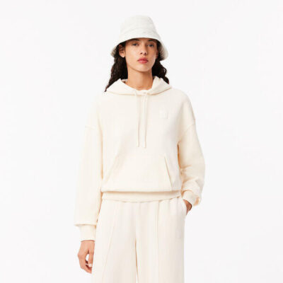 Lacoste Oversized Washed Effect Hoodie