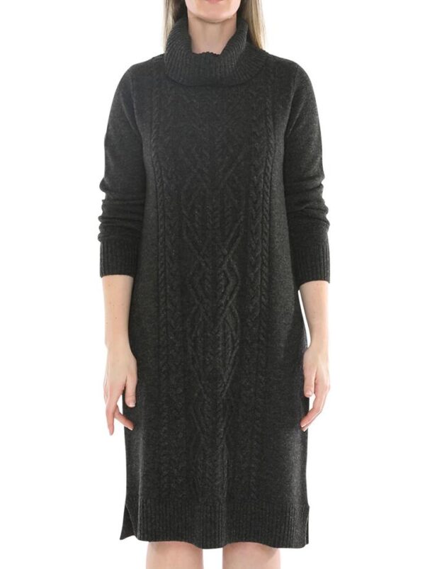 Jump Cable Detailed Knit Dress
