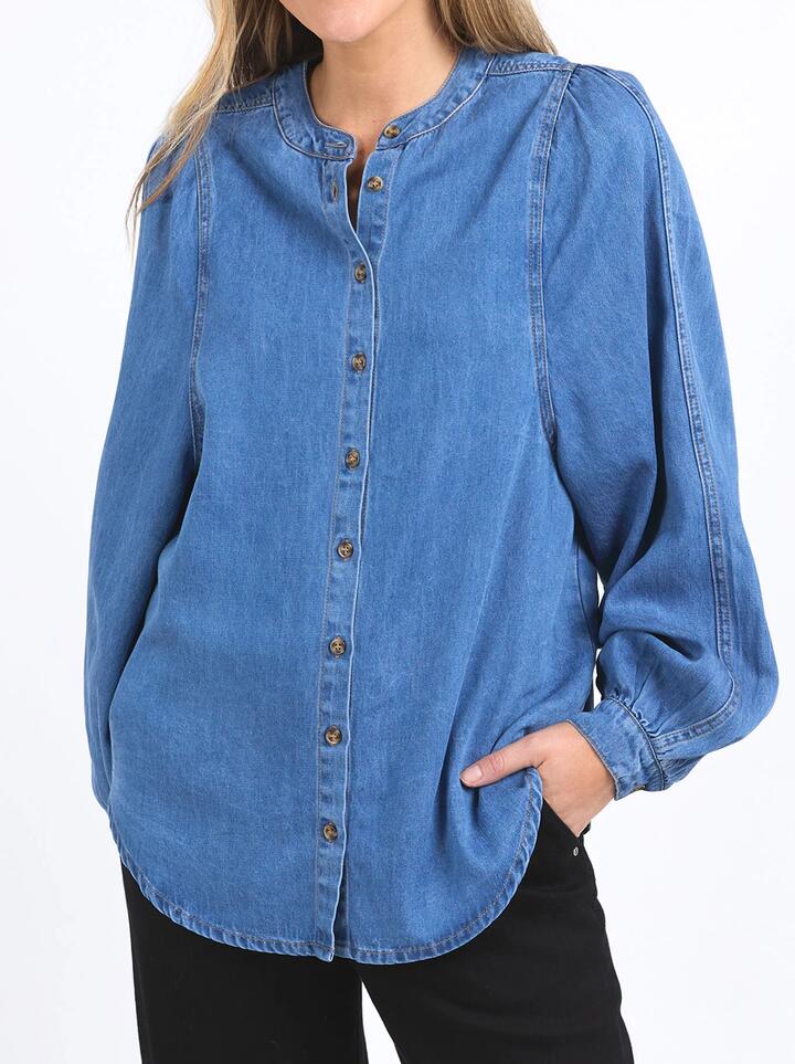 Elm Brooke Denim Shirt - Miss Nelly