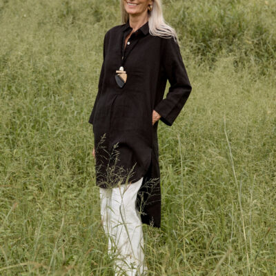 Adrift Tess Tunic Shirt Dress