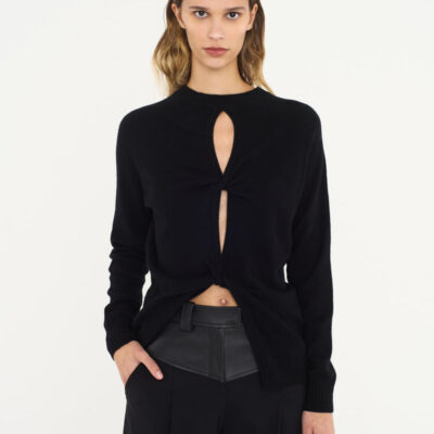 Christopher Esber Monument Open Twist Sweater