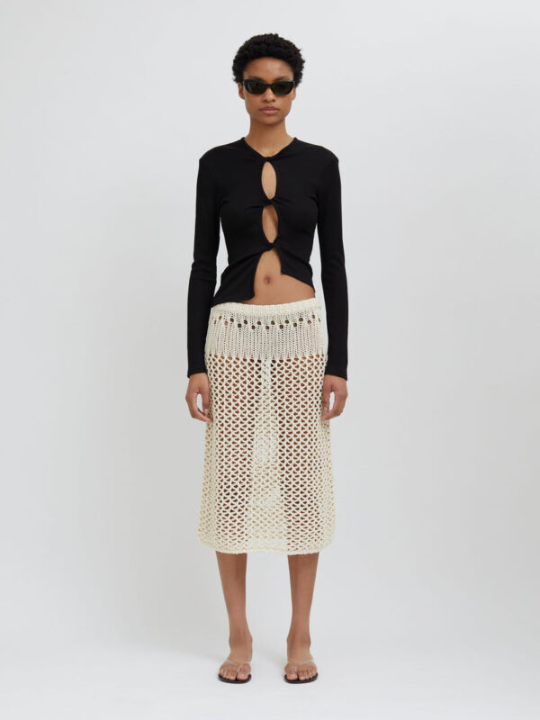 Christopher Esber Open Twist Long Sleeve Top - Image 2