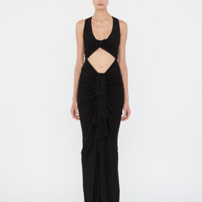 Christopher Esber Vivenda Drape Front Dress