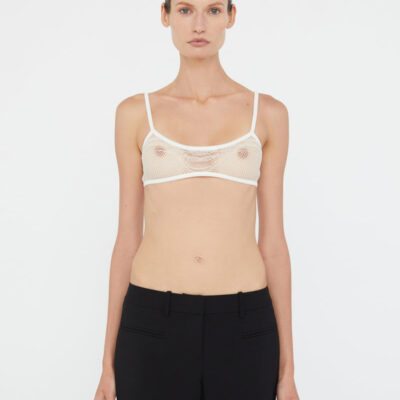 Christopher Esber Wave Lace Bralette