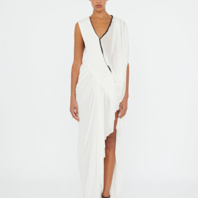 Christopher Esber Sevi Pintuck Parachute Dress