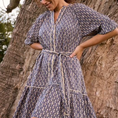 Adrift Fantasia Button Though Dress