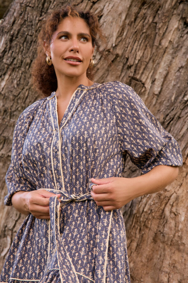 Adrift Fantasia Button Though Dress - Image 2