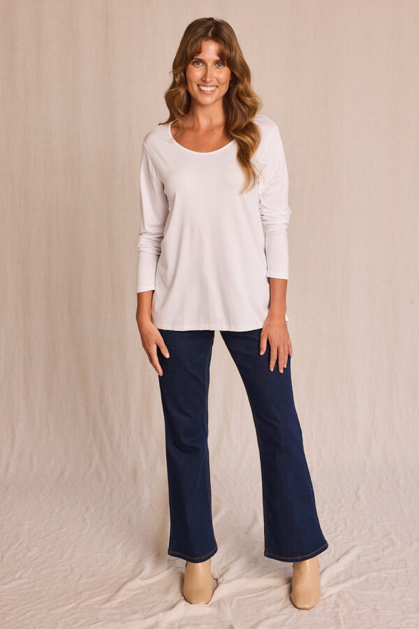 Adrift Long Sleeve Swing Tee