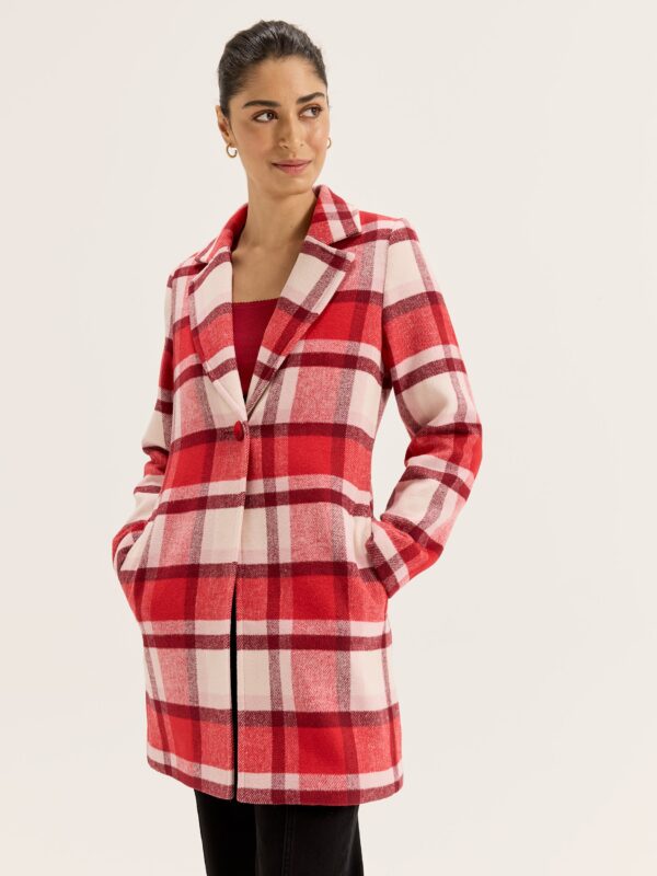 REVIEW Cher Check Coat - Image 2
