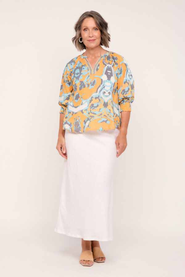 Adrift Robin Peasant Top - Image 2
