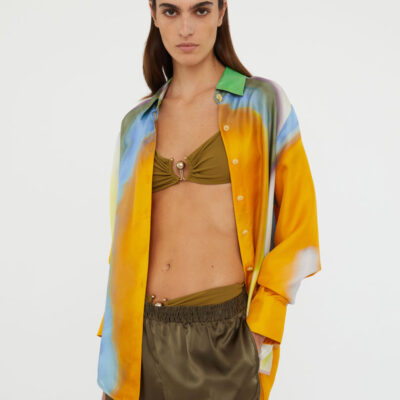 Christopher Esber Aura Silk Slim Shirt