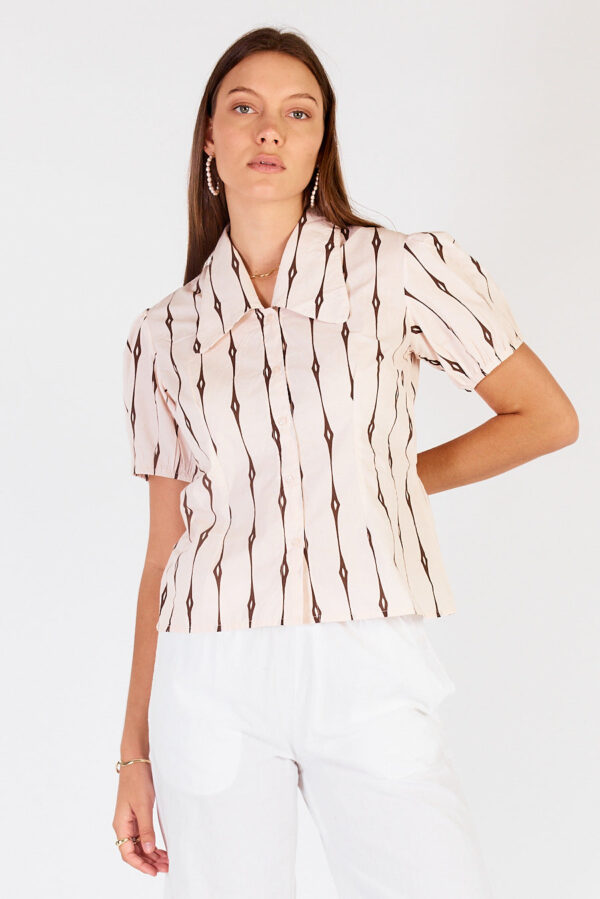 Cowgirl Surfer Taccia Top Cream