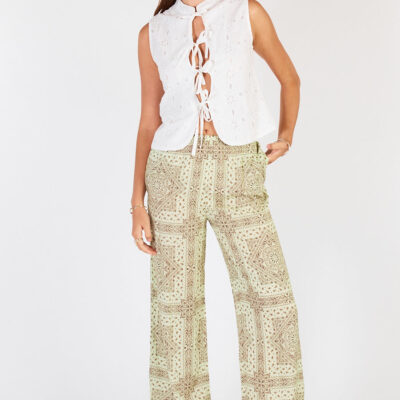 Cowgirl Surfer Nudo Pant Mint