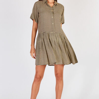 Cowgirl Surfer Torus Pleated Mini Green