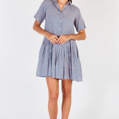 Cowgirl Surfer Torus Pleated Mini Musk