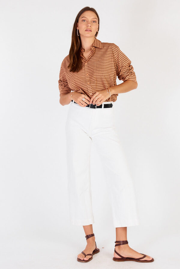 Cowgirl Surfer Torus Shirt Chocolate