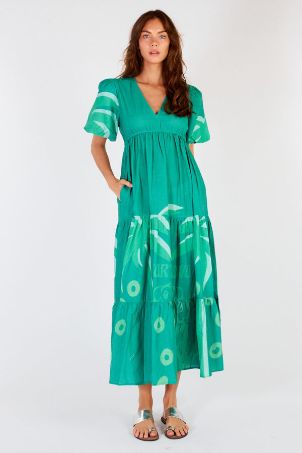 Itami Elda Dress Porto Nova Green