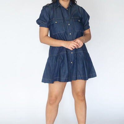 Itami Giverny Dress Denim