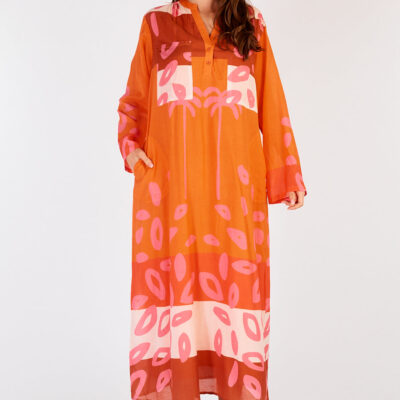 Itami Jonson L/S Dress Rapido Orange