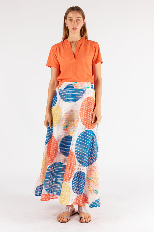 Rubyyaya Manhattan Skirt Blue