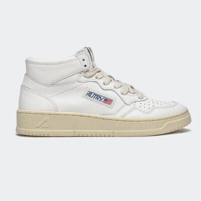 Autry Medalist Mid White