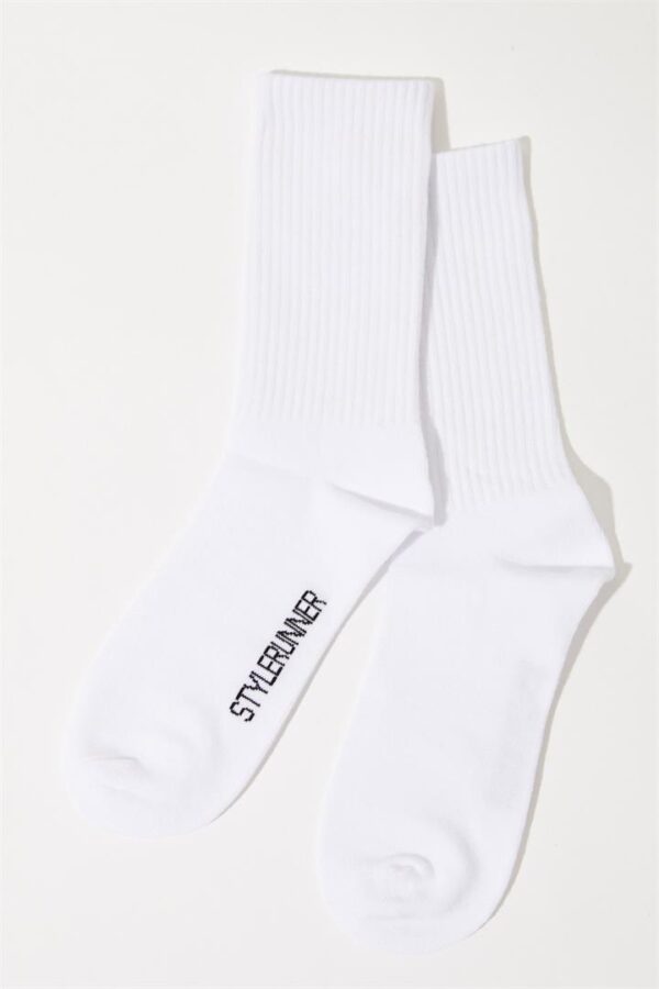 Stylerunner Crew Sock Bright White