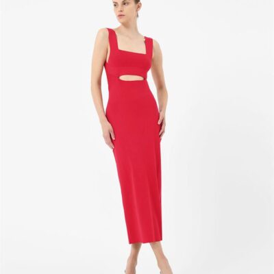 FORCAST Elia Cutout Knit Dress