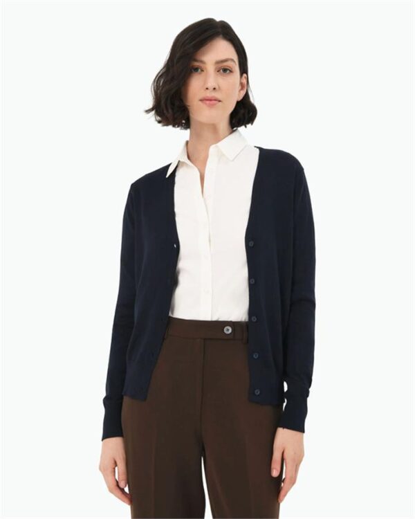FORCAST Nicolette V-neck Knit Cardigan