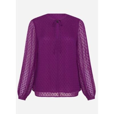 David Lawrence Soraya Spot Blouse