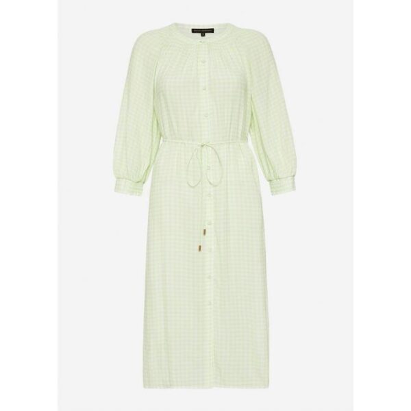 David Lawrence Solone Gingham Dress