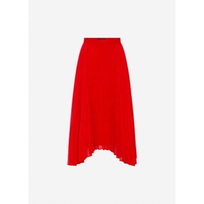 David Lawrence Rosita Pleated Midi Skirt