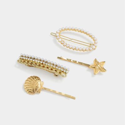 FORCAST Lila 4pc Hair Pin Set