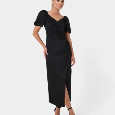 FORCAST Trixie Front Crossover Dress