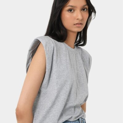 FORCAST Martin Power Shoulder Top