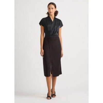 David Lawrence Kobi Silk Mix Dress