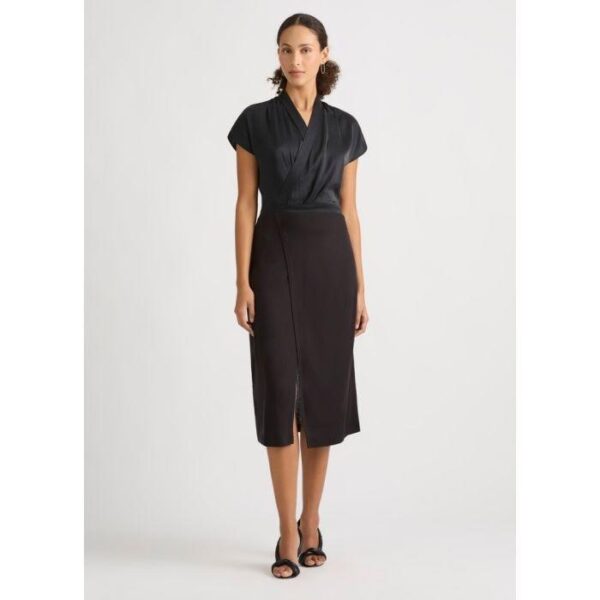 David Lawrence Kobi Silk Mix Dress