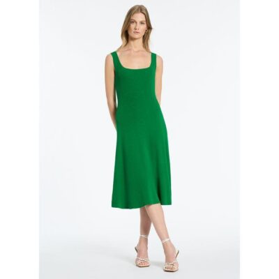 David Lawrence Jophreen Rib Knit Dress
