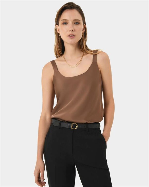FORCAST Kalena Satin Cami Top