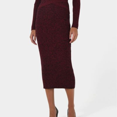 FORCAST Cienna Knit Skirt