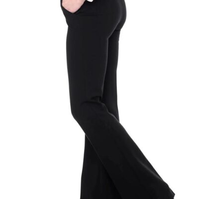 UP! SOLID PONTE FULL-LENGTH BOOTCUT PANT