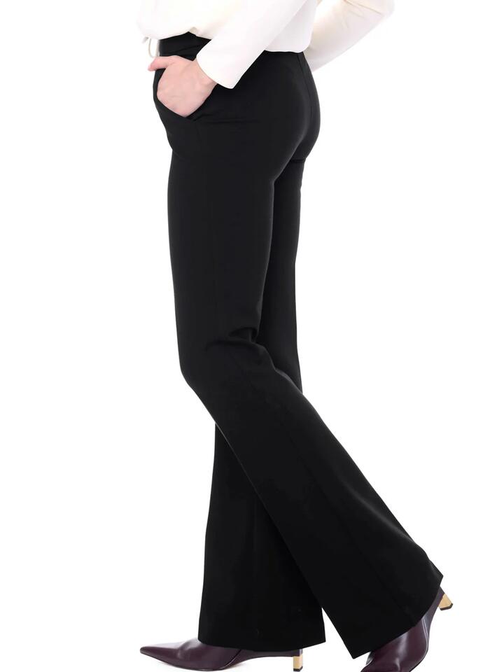 UP! SOLID PONTE FULL-LENGTH BOOTCUT PANT - Miss Nelly
