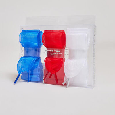 Stylerunner Sheer Shoelaces Cpbw - Cobalt / Pepper / Bright White