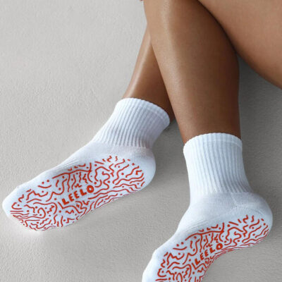 Leelo Active Grip Socks Orange