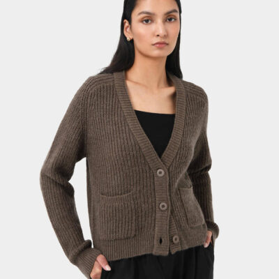 FORCAST Mel Wool Blend Cardigan